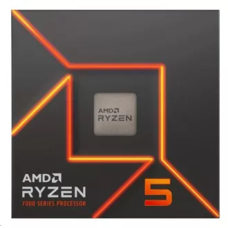 Procesor AMD RYZEN 5 7600, 6-jedrni, 3,8 GHz, 38 MB predpomnilnika, 65 W, vtičnica AM5, BOX