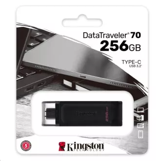 Kingstonov bliskovni disk DataTraveler DT70 256 GB (USB-C)