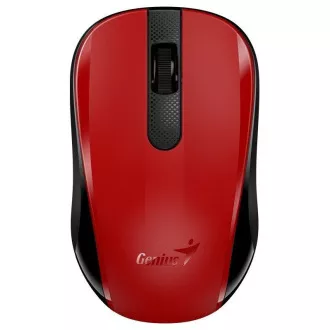 GENIUS miška NX-8008S/ 1200 dpi/ brezžična/ tiha/ senzor BlueEye/ rdeča