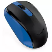 GENIUS miška NX-8008S/ 1200 dpi/ brezžična/ tiha/ senzor BlueEye/ modra