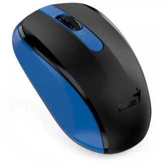 GENIUS miška NX-8008S/ 1200 dpi/ brezžična/ tiha/ senzor BlueEye/ modra