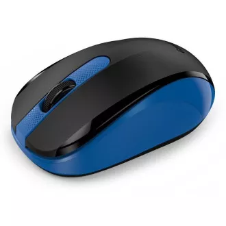 GENIUS miška NX-8008S/ 1200 dpi/ brezžična/ tiha/ senzor BlueEye/ modra