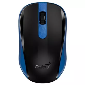 GENIUS miška NX-8008S/ 1200 dpi/ brezžična/ tiha/ senzor BlueEye/ modra