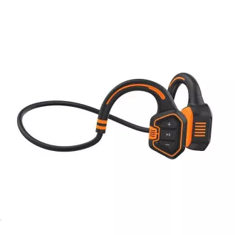 EVOLVEO BoneSwim MP3 16GB brezžične slušalke, ličnica, oranžna