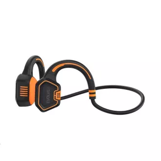 EVOLVEO BoneSwim MP3 16GB brezžične slušalke, ličnica, oranžna