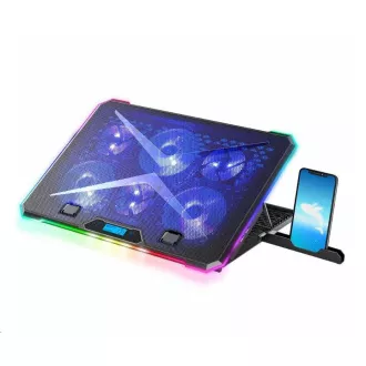 EVOLVEO Ania 9 RGB, nastavljivo stojalo za prenosni računalnik EVOLVEO Ania 9 RGB, nastavljivo stojalo za prenosni računalnik