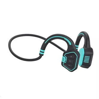 EVOLVEO BoneSwim MP3 16GB brezžične slušalke, ličnica, modre - Razpakirano