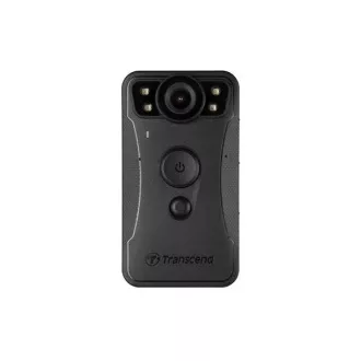 TRANSCEND osebna kamera DrivePro Body 30, 2K QHD 1440P, infrardeča LED, 64 GB pomnilnika, Wi-Fi, Bluetooth, USB 2.0, IP67, črna