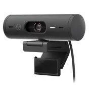 Spletna kamera Logitech BRIO 500, grafitna