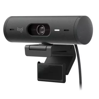 Spletna kamera Logitech BRIO 500, grafitna