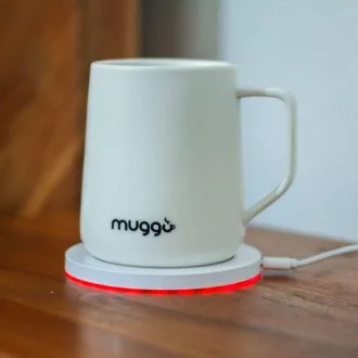 Pametni ogrevani vrč Muggo QI - bel