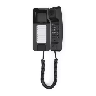 Gigaset DESK 200 - stenski telefon, črn
