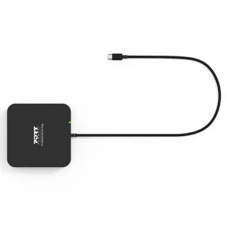 Priključna postaja PORT USB-C 10v1, 2x4K Display Port, 5x USB-A, USB-C 85W PD, Ethernet, SD