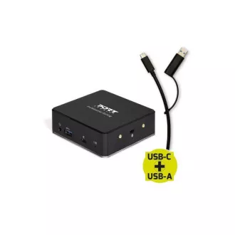 PORT priklopna postaja 8v1 USB-C, USB-A, dvojni video, HDMI, Ethernet, zvok, USB 3.0 PORT priklopna postaja 8v1 USB-C, USB-A, dvojni video, HDMI, Ethernet, zvok, USB 3.0