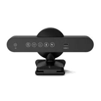 PORT mini konferenčna kamera, 4K, samodejno kadriranje, stereo, črna