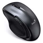 GENIUS Ergo 8200S miška/ 1200 dpi/ brezžična/ železno siva/ 5 gumbov