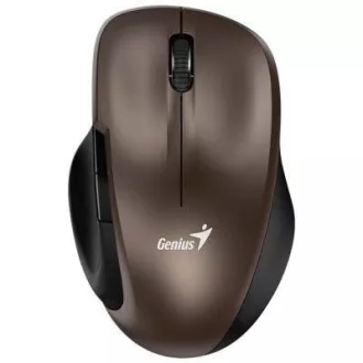 GENIUS Ergo 8200S miška/ 1200 dpi/ brezžična/ čokoladna/ 5 gumbov