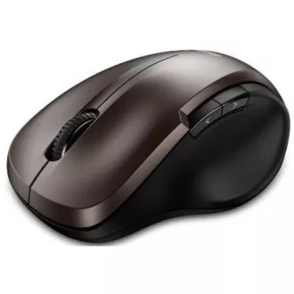GENIUS Ergo 8200S miška/ 1200 dpi/ brezžična/ čokoladna/ 5 gumbov