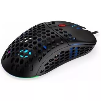 ENDORFY Gaming miška LIX Plus, USB, ARGB, črna