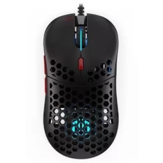 ENDORFY Gaming miška LIX Plus, USB, ARGB, črna