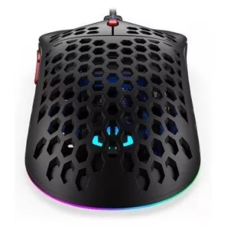 ENDORFY Gaming miška LIX Plus, USB, ARGB, črna