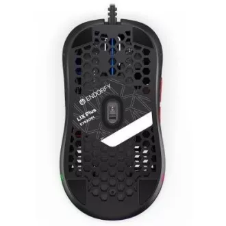 ENDORFY Gaming miška LIX Plus, USB, ARGB, črna