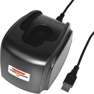 Virtuos CCD čitalnik Virtuos HW-311A, brezžični, USB baza, črn