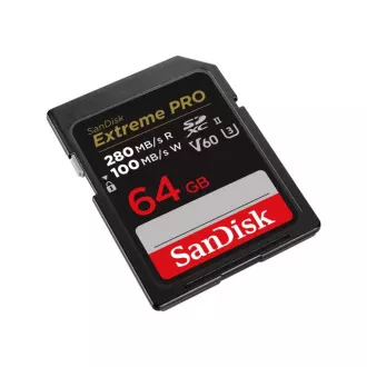 SanDisk SDXC kartica 64GB Extreme PRO (280 MB/s razreda 10, UHS-II V60)
