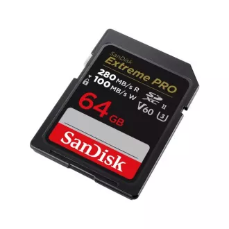 SanDisk SDXC kartica 64GB Extreme PRO (280 MB/s razreda 10, UHS-II V60)