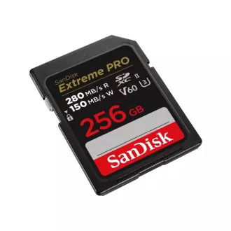 SanDisk SDXC kartica 256 GB Extreme PRO (280 MB/s razreda 10, UHS-II V60)