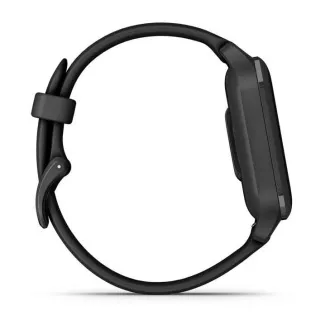 Garmin Venu Sq 2 Music, skrilavec / črn silikonski trak Garmin Venu Sq 2 Music, skrilavec / črn silikonski trak