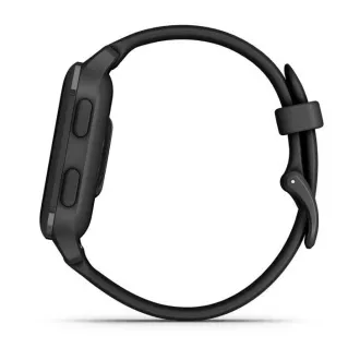 Garmin Venu Sq 2 Music, skrilavec / črn silikonski trak Garmin Venu Sq 2 Music, skrilavec / črn silikonski trak