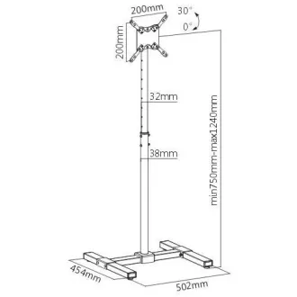 Stojalo za TV monitor Fiber Mounts FM11 Stojalo za TV monitor Fiber Mounts FM11
