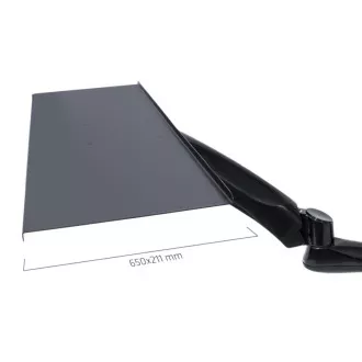 Namizni nosilec za monitor s polico za tipkovnico Fiber Mounts M68C1