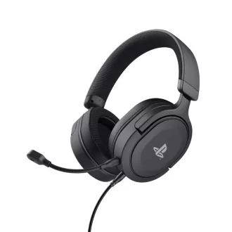 TRUST GXT 498 FORTA PS5 Gaming Headset - licenca Sony - črna