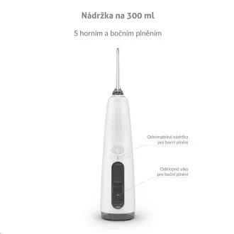 TrueLife AquaFloss Compact C300 Bela ustna prha