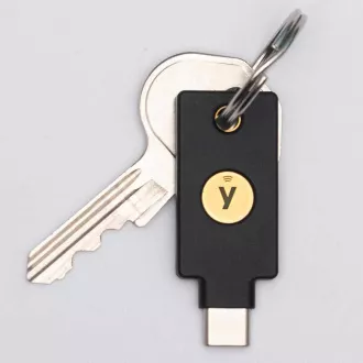 Varnostni ključ C NFC - USB-C, podpira večfaktorsko preverjanje pristnosti (NFC), podpora FIDO2 U2F, vodoodporen