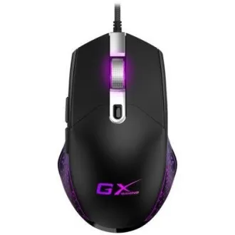 GENIUS miška GX GAMING Scorpion M705, žična, RGB osvetlitev, 800-7200 dpi, USB, 6 gumbov, črna - Rabljeno
