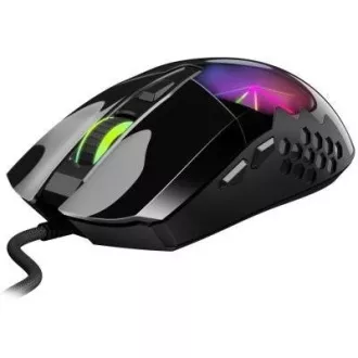 GENIUS miška GX GAMING Scorpion M715, žična, 3D RGB osvetlitev, 800-7200 dpi, USB, 6 gumbov, črna