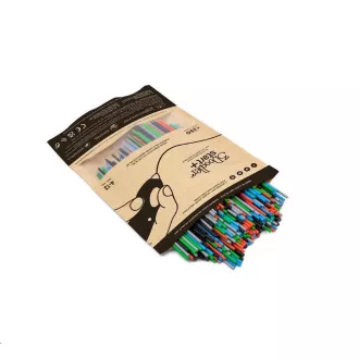 3Doodler polnilo ECO-PCL za 3D pero Start  250 kosov - črno, rdeče, sivo, modro