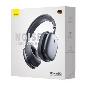 Baseus Bowie H2 TWS brezžične slušalke Bluetooth 5.2, sive barve Baseus Bowie H2 TWS brezžične slušalke Bluetooth 5.2, sive barve