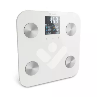 TrueLife FitScale W6 BT - Bioelektrična impedančna tehtnica bluetooth - bela