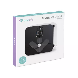 TrueLife FitScale W7 BT - Bioelektrična impedančna tehtnica bluetooth - črna TrueLife FitScale W7 BT - Bioelektrična impedančna tehtnica bluetooth - črna