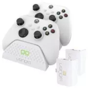 VENOM VS2871 Xbox Series S/X & One White Twin Docking Station   2 bateriji