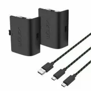 VENOM VS2882 Dvojna baterija za Xbox Series S/X & One Black   3 metre kabla