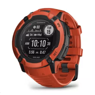 Garmin GPS športna ura Instinct 2 2X Solar (rdeča)