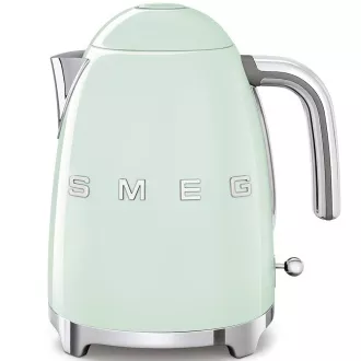 Smeg KLF03PGEU električni čajnik, 1, 7 l (7 skodelic), 2400 W, slog iz 50. let prejšnjega stoletja, pastelno zelen
