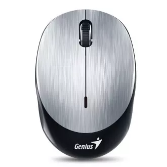 GENIUS miška NX-9000BT/ Bluetooth 4.0/ 1200 dpi/ brezžična/ polnilna baterija/ srebrna