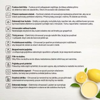 Lauben Električni sokovnik za citruse 110WT Lauben Električni sokovnik za citruse 110WT
