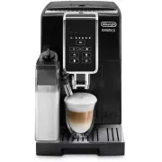 DeLonghi Dinamica ECAM 350.50.B avtomatski aparat za kavo, 15 barov, 1450 W, vgrajen mlinček, mlečni sistem, dvojna skodelica